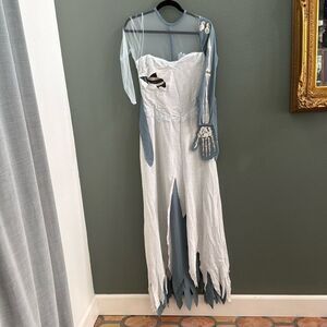 CORPSE BRIDE EMILY COSTUME DRESS OS Women’s